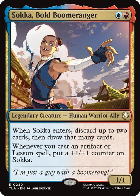 Sokka, Bold Boomeranger - Knowhere