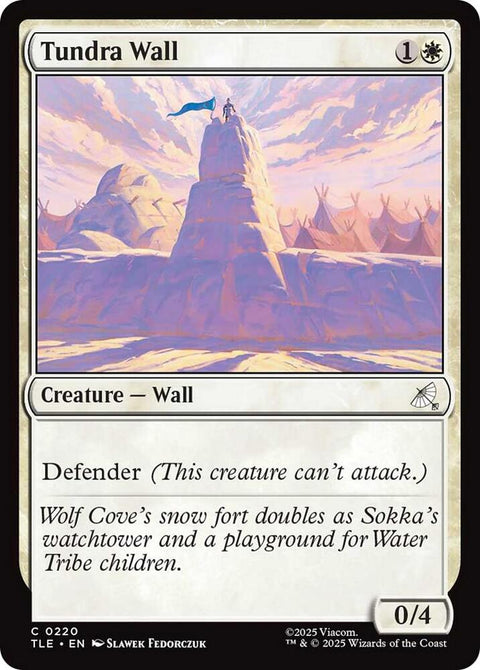 Tundra Wall (0220) (Foil) - Knowhere