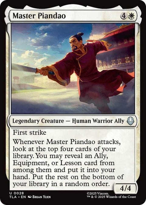 Master Piandao (Foil) - Knowhere