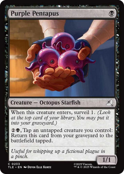 Purple Pentapus (Foil) - Knowhere