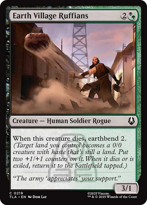 Earth Village Ruffians (Foil) - Knowhere