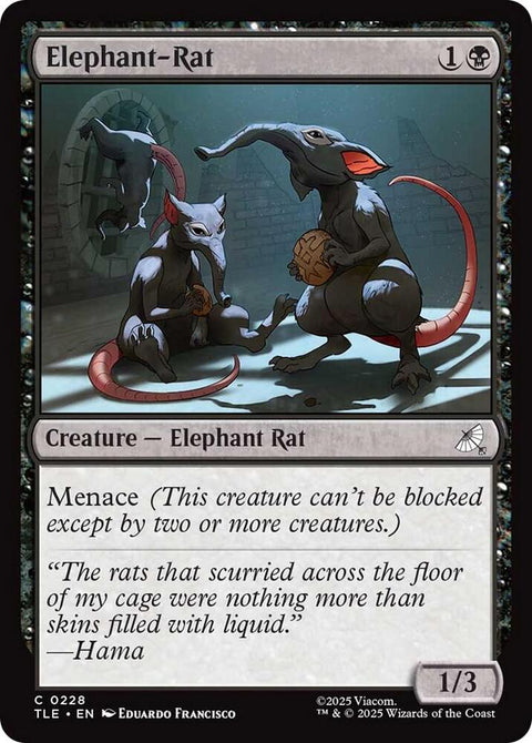 Elephant-Rat (Foil) - Knowhere