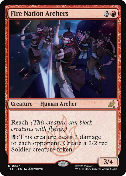 Fire Nation Archers (Foil) - Knowhere