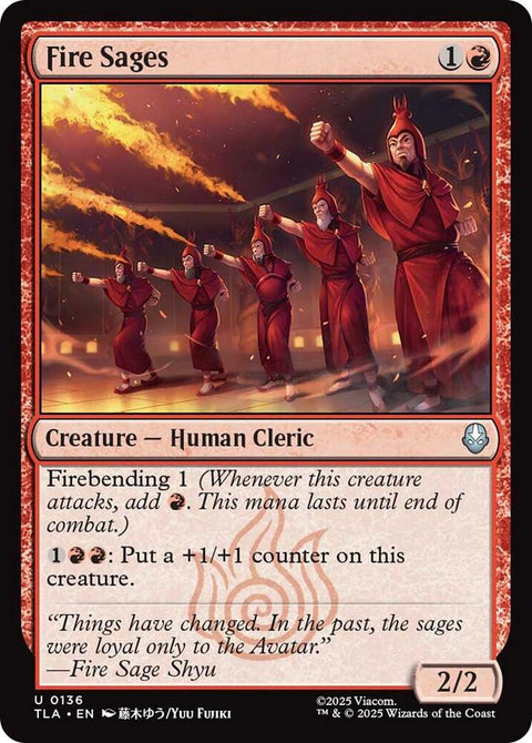 Fire Sages (Foil) - Knowhere