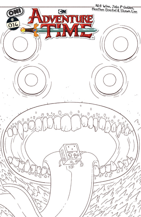 ADVENTURE TIME (2025) #16 CVR E INC 1:20 NICK WINN VAR 1:20 Oni Press Nick Winn John P. Golden Nick Winn