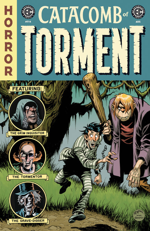 EC CATACOMB OF TORMENT #14 CVR C INC 1:10 SHAWN MCMANUS EC HOMAGE VAR 1:10 Oni Press David M. Booher Stephen N. Harris Shawn McManus