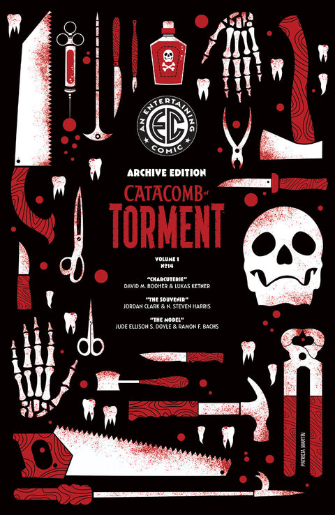 EC CATACOMB OF TORMENT #14 CVR E INC 1:50 PATRICIA MARTIN ARCHIVE EDITION VAR 1:50 Oni Press David M. Booher Stephen N. Harris Patricia Martín