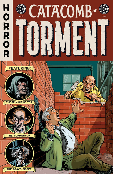 EC CATACOMB OF TORMENT #15 CVR C INC 1:10 SHAWN MCMANUS EC HOMAGE VAR 1:10 Oni Press Jordan Clark Ramón F. Bachs Shawn McManus