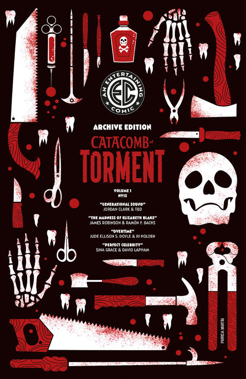 EC CATACOMB OF TORMENT #15 CVR E INC 1:50 PATRICIA MARTIN ARCHIVE EDITION VAR 1:50 Oni Press Jordan Clark Ramón F. Bachs Patricia Martín