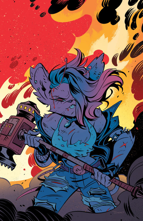 Biker Mice from Mars Scorch #4 Cover C Tango Full Art 1:10 Var 1:10 Oni Press Matt Hotson V Ken Marian Tango