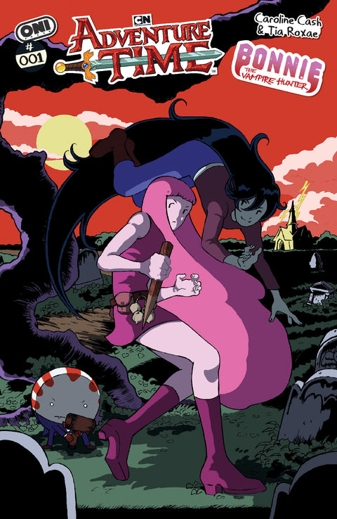 Adventure Time Bonnie the Vampire Hunter #1 (One-Shot) Cover B Tia Roxae Var Oni Press Caroline Cash Caroline Cash Tia Roxae
