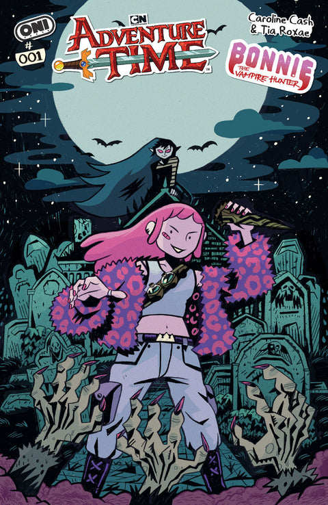 Adventure Time Bonnie the Vampire Hunter #1 (One-Shot) Cover C KWroten Var Oni Press Caroline Cash Caroline Cash K. Wroten