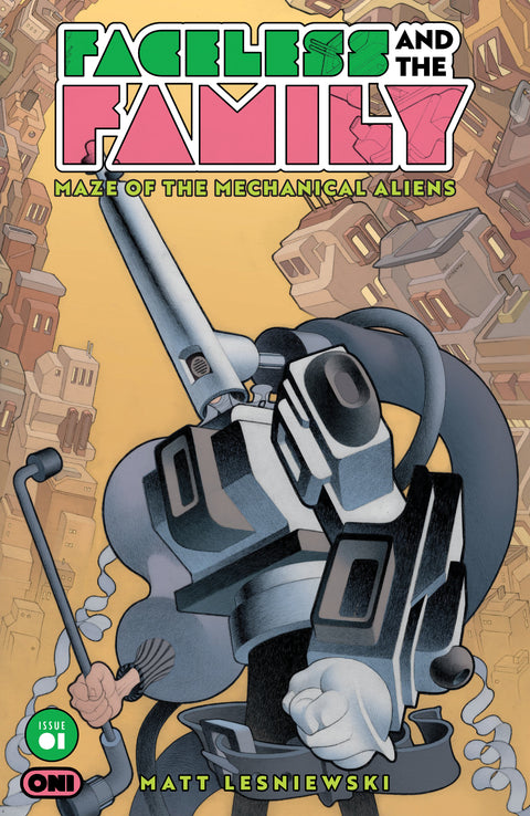 Faceless and the Family: Maze of the Mechanical Aliens 1 Comic 2nd Printing Oni Press 2026