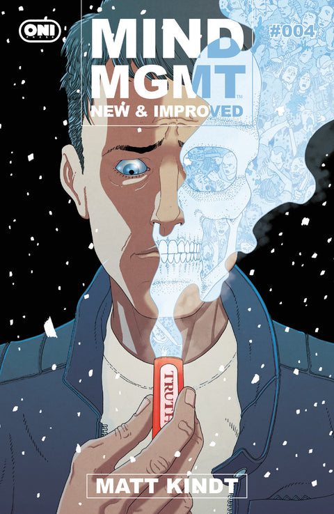 MIND MGMT NEW & IMPROVED #4 CVR B MARTIN MORAZZO VAR Oni Press Matt Kindt Matt Kindt Martín Morazzo