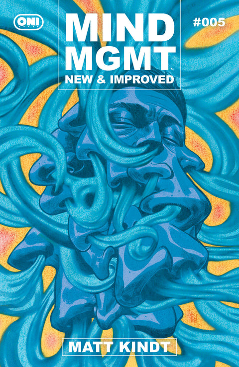 Mind MGMT New & Improved #5 Cover C Mike del Mundo Full Art 1:10 Var 1:10 Oni Press Matt Kindt Matt Kindt Mike del Mundo