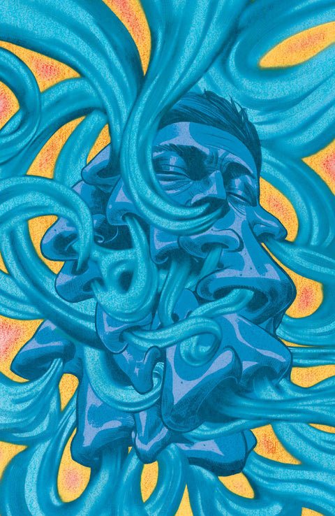 Mind MGMT New & Improved #5 Cover C Mike del Mundo Full Art 1:10 Var 1:10 Oni Press Matt Kindt Matt Kindt Mike del Mundo