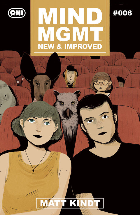 Mind MGMT New & Improved #6 Cover B Laura Pérez Var Oni Press Matt Kindt Matt Kindt Laura Pérez