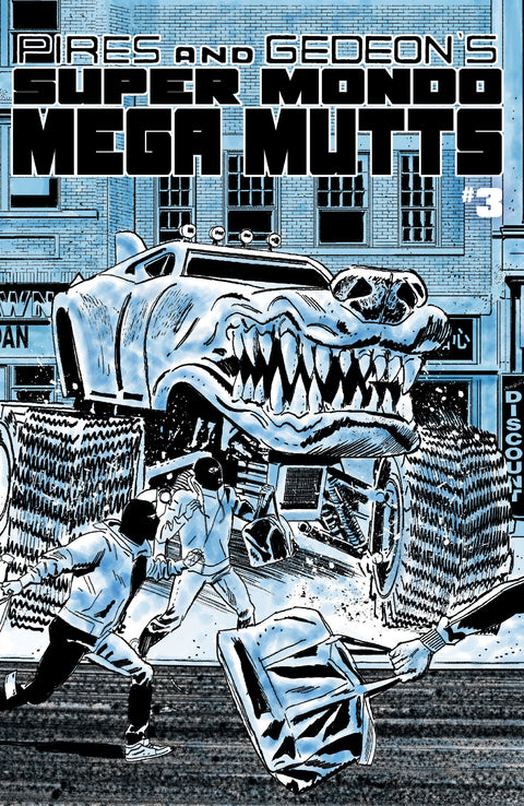 SUPER MONDO MEGA MUTTS #3 CVR B ALEX DIOTTO HOMAGE VAR Oni Press Curt Pires Juan Gedeon Alex Diotto