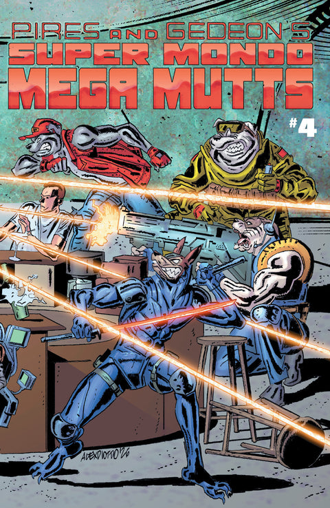 Super Mondo Mega Mutts #4 (Cvr B) (2026) Alex Diotto Variant