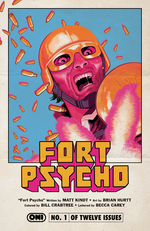 Fort Psycho 1 Comic 2nd Printing Brian Hurtt Oni Press 2026