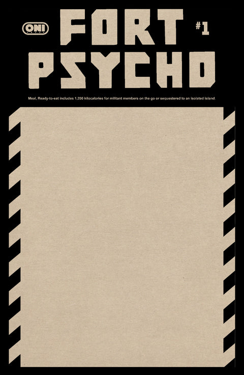 FORT PSYCHO #1 CVR E BLANK SKETCH VAR Oni Press Matt Kindt Brian Hurtt