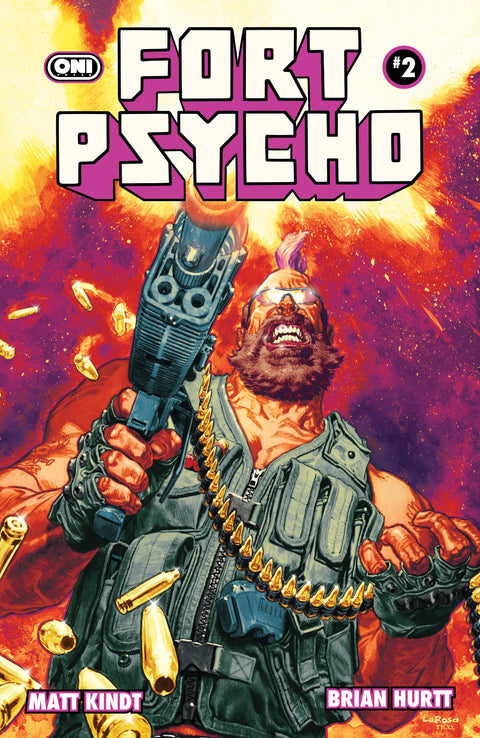 FORT PSYCHO #2 CVR B LEWIS LAROSA VAR Oni Press Matt Kindt Brian Hurtt Lewis LaRosa