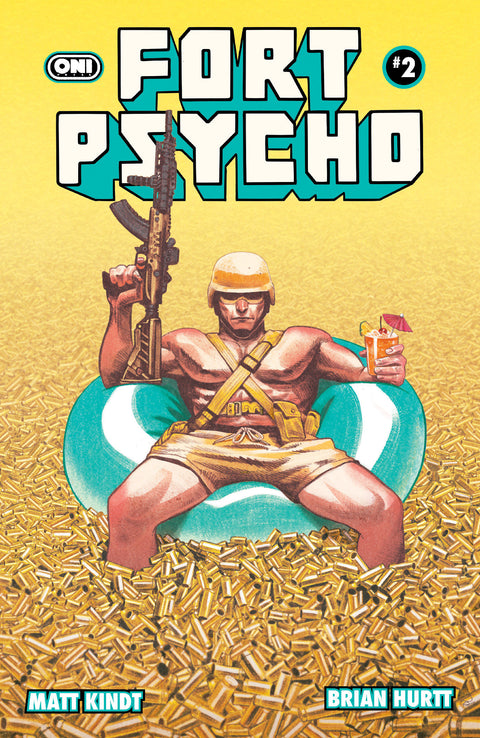 FORT PSYCHO #2 CVR C MIKE DEL MUNDO VAR Oni Press Matt Kindt Brian Hurtt Mike del Mundo