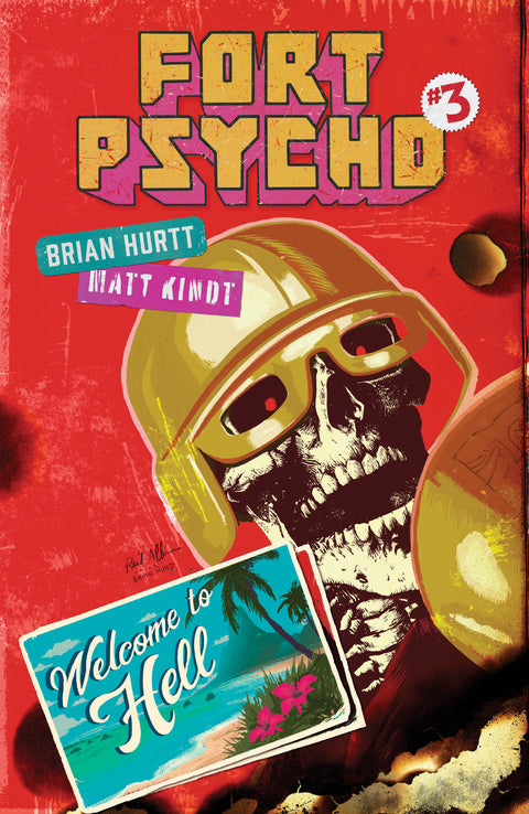 FORT PSYCHO #3 CVR C RAUL ALLEN VAR Oni Press Matt Kindt Brian Hurtt Raul Allen