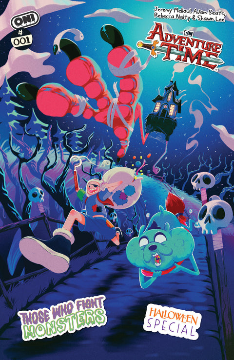 ADVENTURE TIME HALLOWEEN SPECIAL #1 CVR C VIOLET TOBACCO VAR Oni Press Jeremy Melloul Adam Seats Violet Tobacco