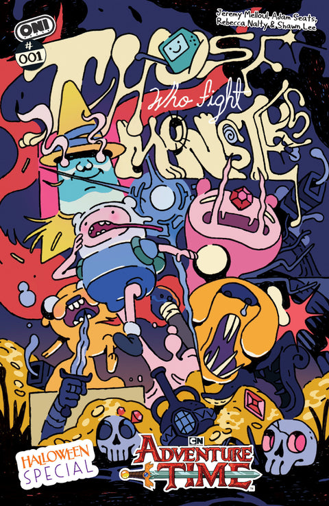 ADVENTURE TIME HALLOWEEN SPECIAL #1 CVR D INC 1:10 ADAM SEATS VAR 1:10 Oni Press Jeremy Melloul Adam Seats Adam Seats