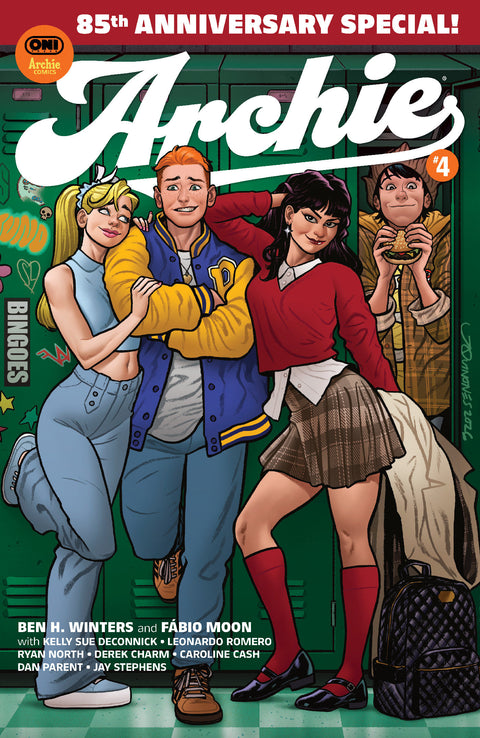 Archie #4 Cover A Joe Quinones Oni Press Ben H. Winters Fábio Moon Joe Quinones