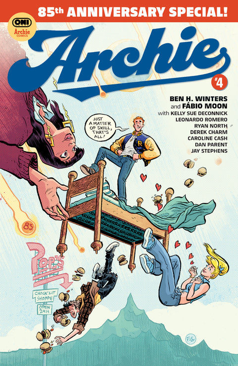 Archie #4 Cover B Fábio Moon Var Oni Press Ben H. Winters Fábio Moon Fábio Moon