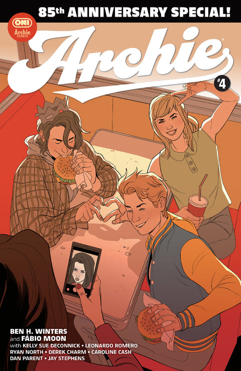 Archie #4 Cover C Rachael Stott Var Oni Press Ben H. Winters Fábio Moon Rachael Stott