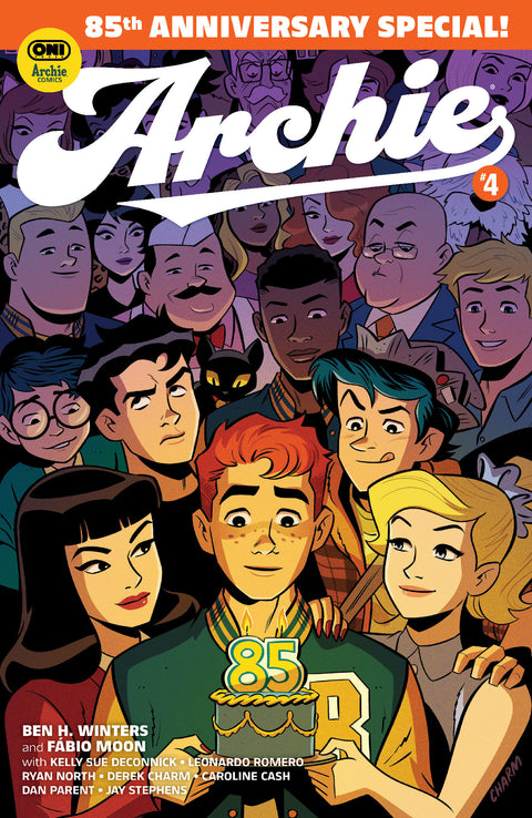 Archie #4 Cover E Derek Charm Var Oni Press Ben H. Winters Fábio Moon Derek Charm