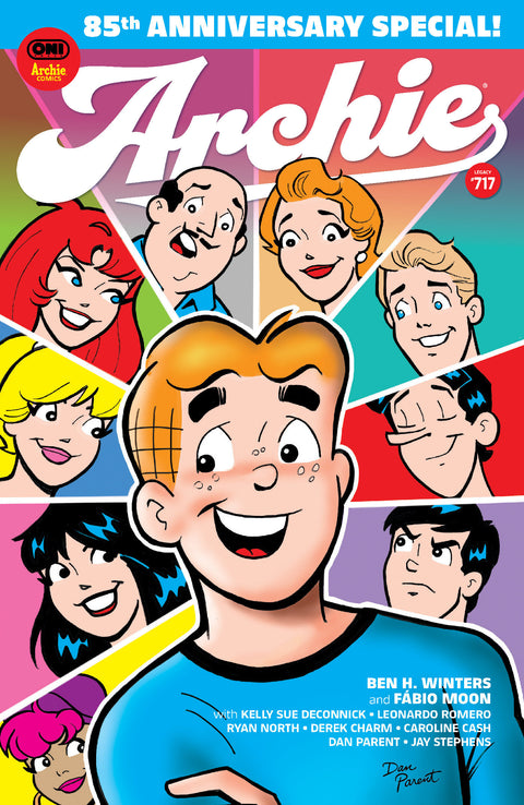 Archie #4 Cover H Dan Parent Legacy 1:20 Var 1:20 Oni Press Ben H. Winters Fábio Moon Dan Parent
