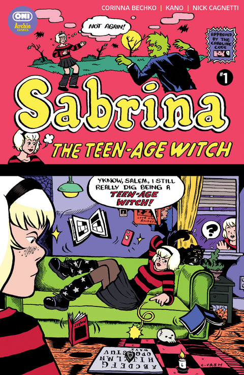 SABRINA THE TEENAGE WITCH #1 CVR D CAROLINE CASH VAR Oni Press Corinna Bechko Kano Caroline Cash