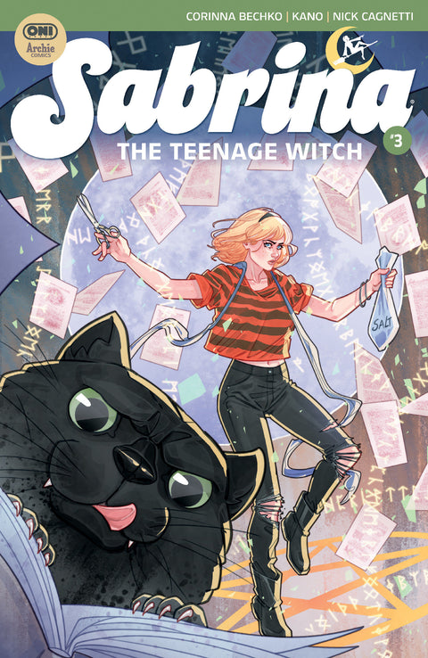 Sabrina the Teenage Witch #3 Cover A Marguerite Sauvage Oni Press Corinna Bechko Kano Marguerite Sauvage