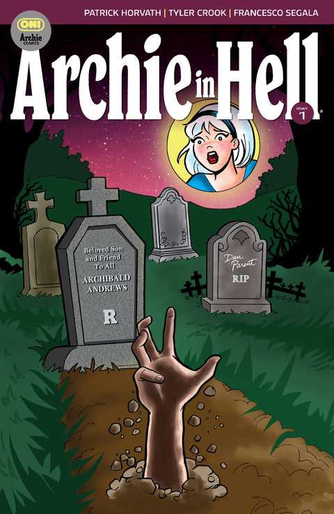 Archie in Hell #1 Cover I Dan Parent Classic 1:20 Var 1:20 Oni Press Patrick Horvath Tyler Crook Dan Parent