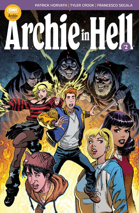 Archie in Hell #2 Cover B Dustin Weaver Var Oni Press Patrick Horvath Tyler Crook Dustin Weaver