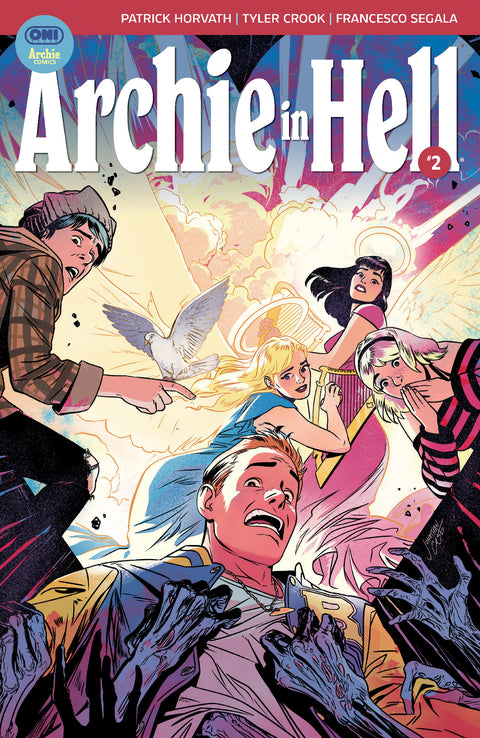 Archie in Hell #2 Cover C Jonathan Case Var Oni Press Patrick Horvath Tyler Crook Jonathan Case