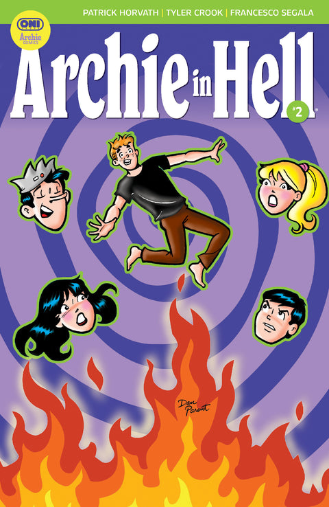 Archie in Hell #2 Cover E Dan Parent Legacy 1:20 Var 1:20 Oni Press Patrick Horvath Tyler Crook Dan Parent