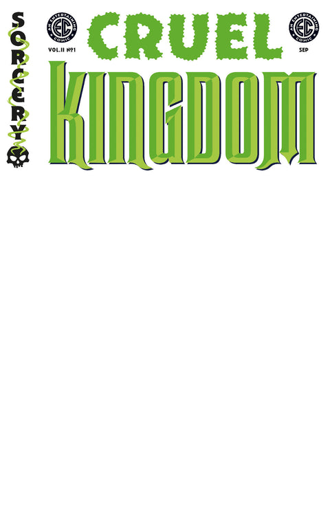EC CRUEL KINGDOM 2 #1 CVR D BLANK SKETCH VAR Oni Press David M. Booher Ryan Kelly