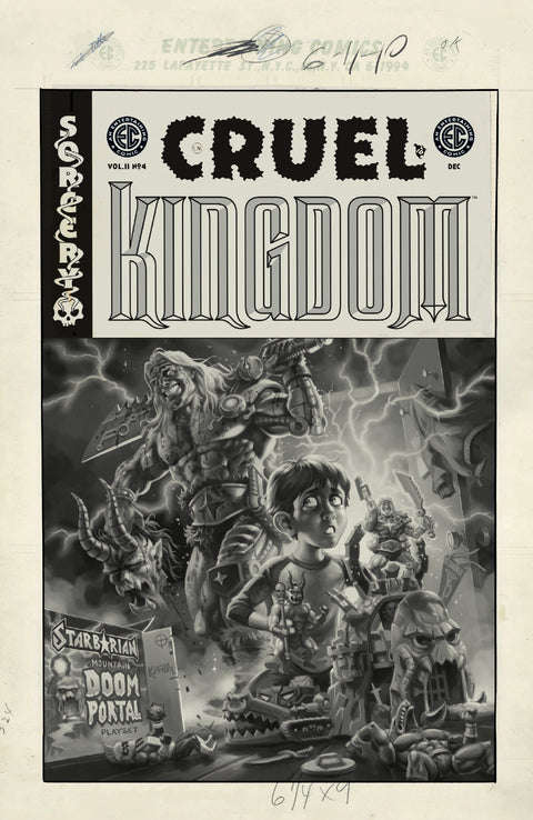 EC Cruel Kingdom 2 #4 Cover D Lukas Ketner B&W Artist Edition 1:20 Var 1:20 Oni Press Jude Ellison S. Doyle Ramón F. Bachs Lukas Ketner