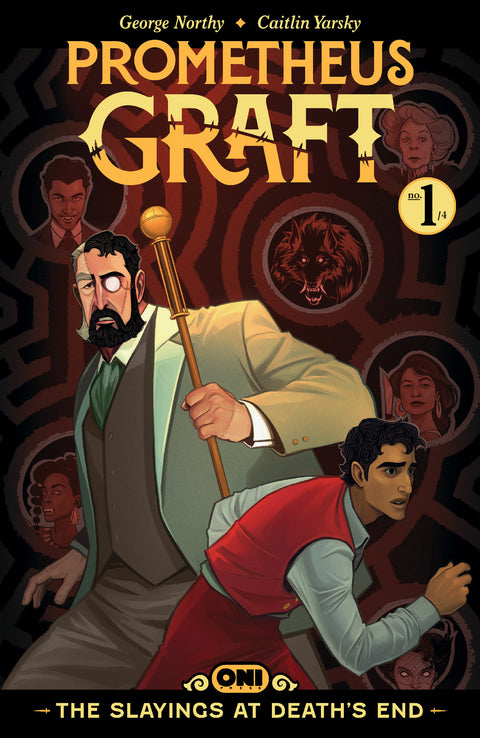 Prometheus Graft: The Slayings at Death's End #1 Cover A Caitlin Yarsky Oni Press George Northy Caitlin Yarsky Caitlin Yarsky