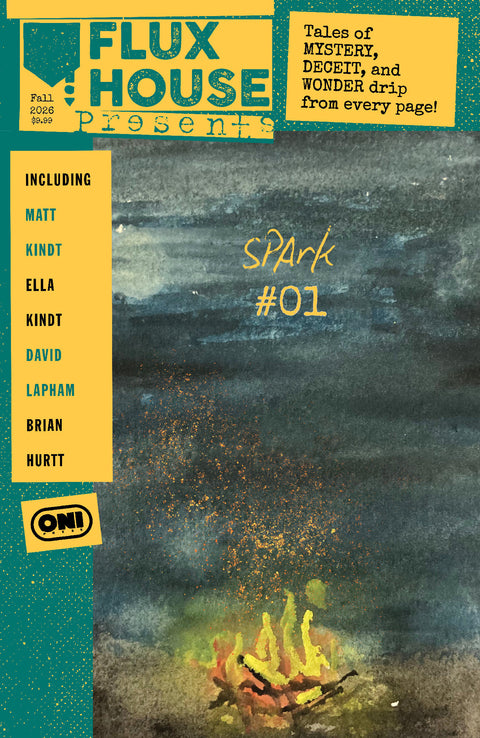 FLUX HOUSE PRESENTS #1 CVR A SHARLENE KINDT Oni Press Matt Kindt Matt Kindt Sharlene Kindt
