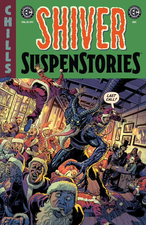 EC Shiver SuspenStories 3 #1 Cover A Dustin Weaver Oni Press John Arcudi Ryan Kelly Dustin Weaver