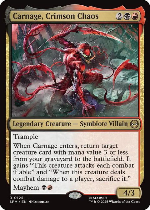 Carnage, Crimson Chaos (Foil)