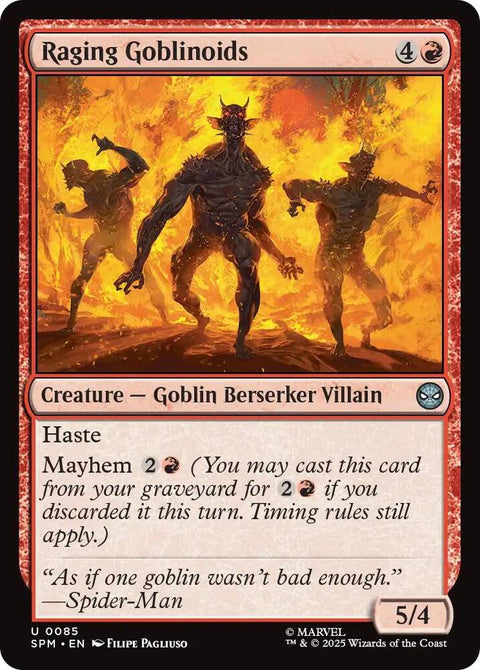 Raging Goblinoids