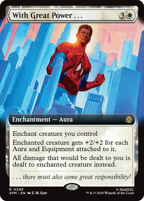 With Great Power... (Extended Art) (Foil)