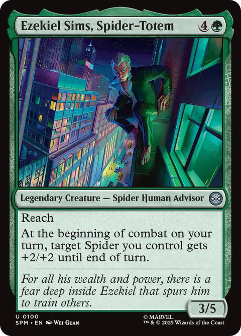 Ezekiel Sims, Spider-Totem (Foil)